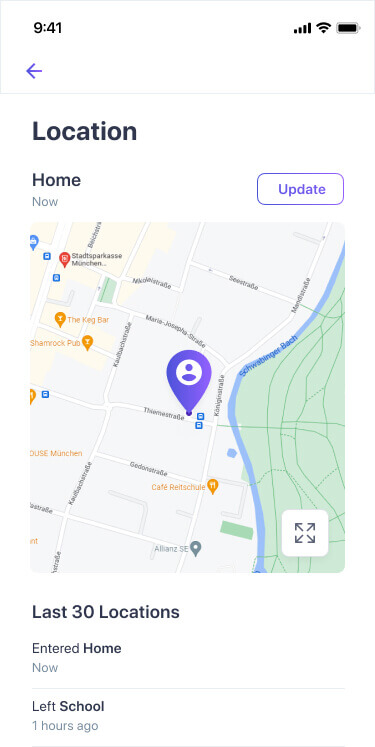 ## Find Your Child's **Location**